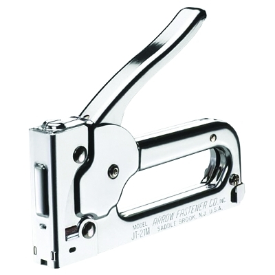 JUNIOR STAPLE GUN TACKERALL CHROME
